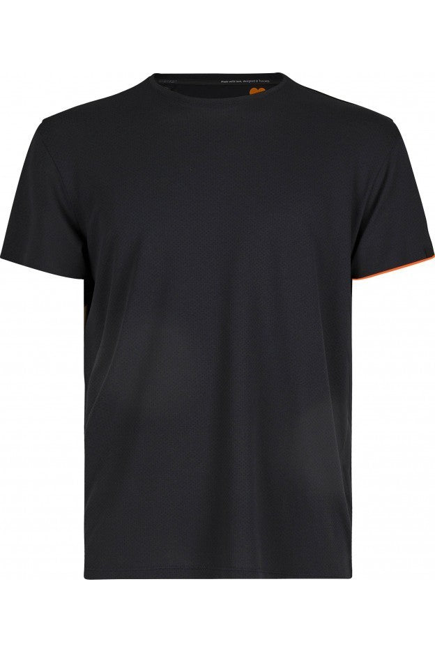 T-Shirt RRD Shirty Macro Pois / Nero - Ideal Moda