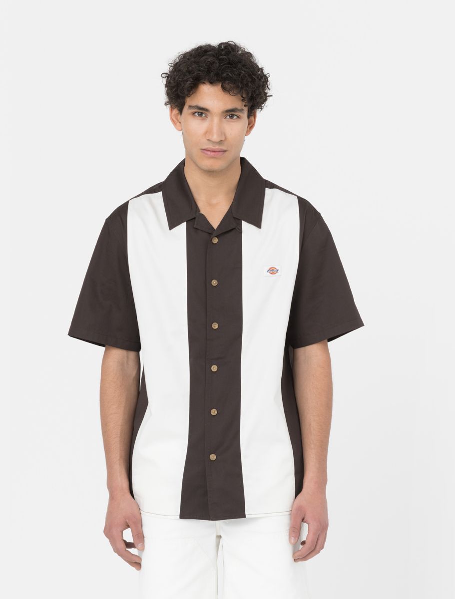 Camicia Westover a Fantasia Dickies / Marrone - Ideal Moda