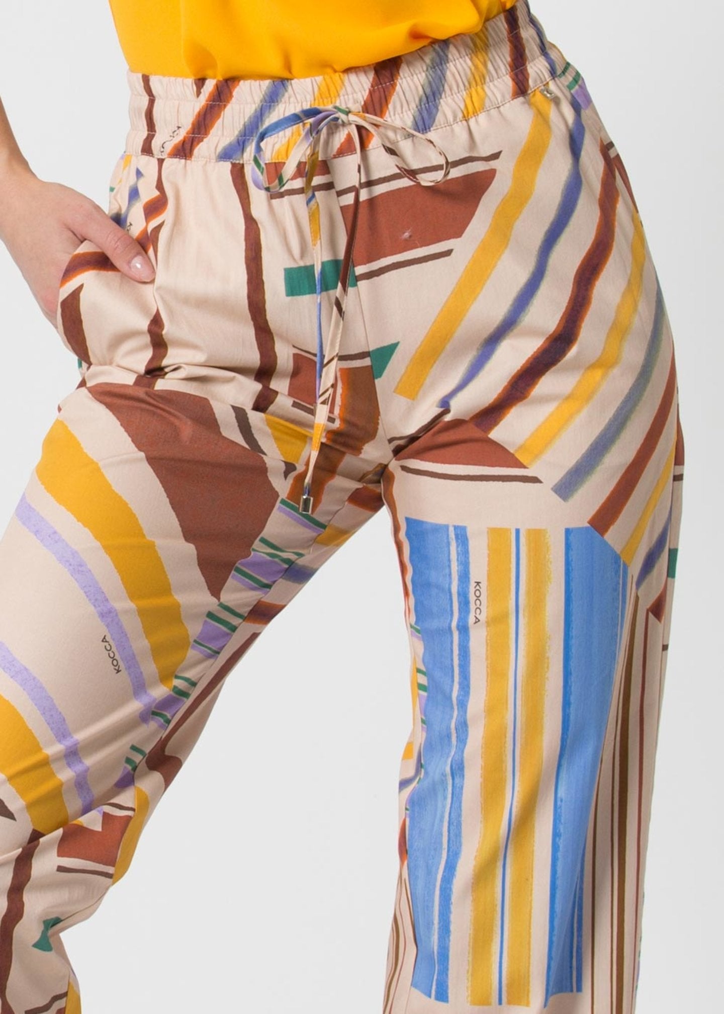 Pantalone Kocca Corto / Multicolor - Ideal Moda