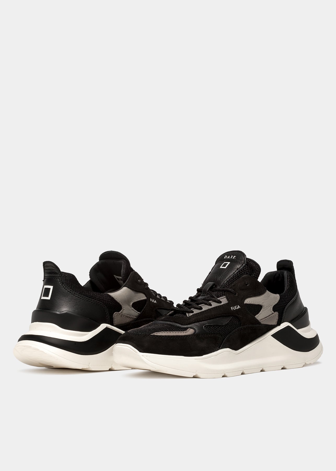 Sneaker DATE Fuga Mesh / Nero - Ideal Moda