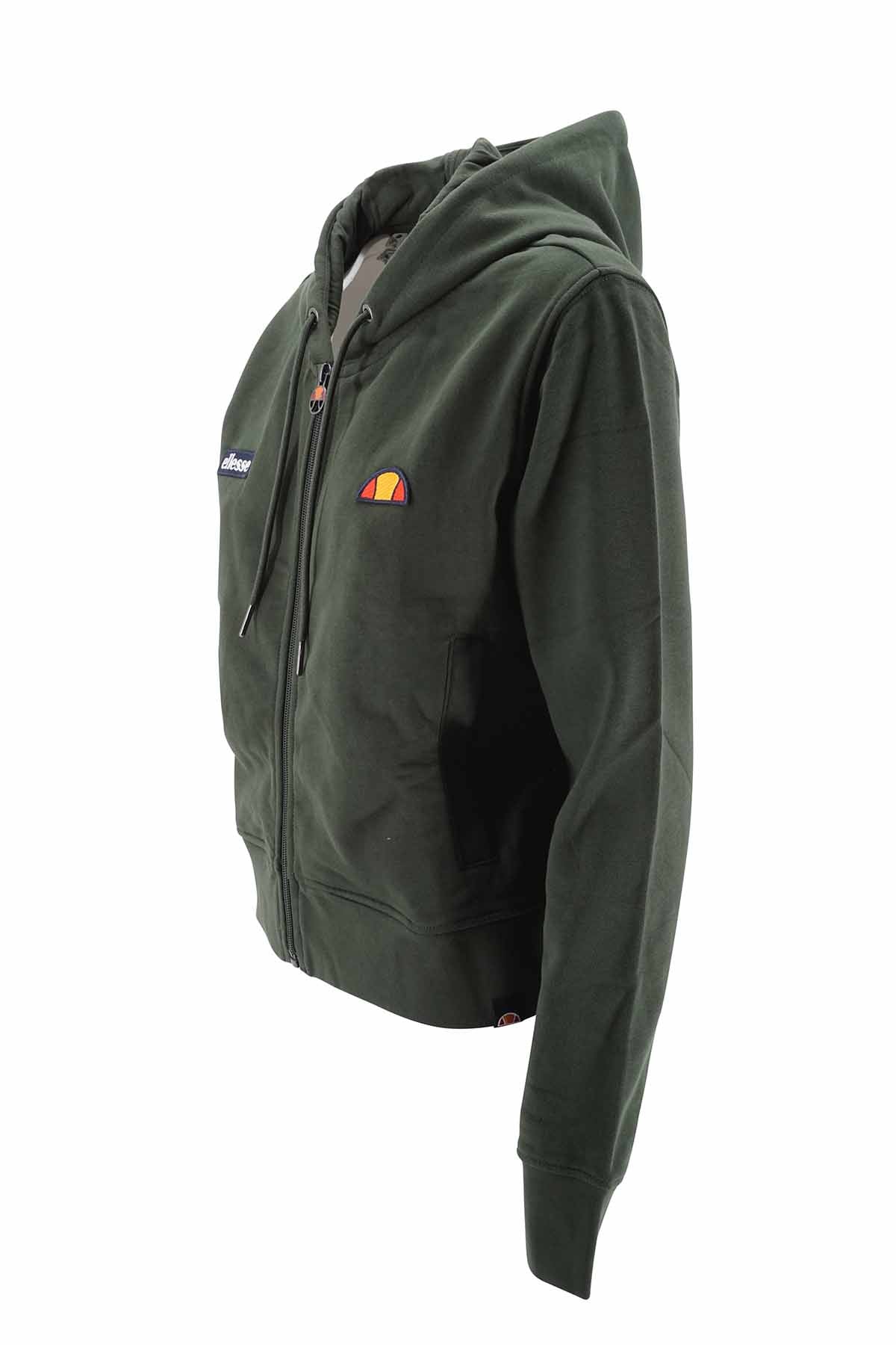 Felpa Ellesse con zip / Verde - Ideal Moda