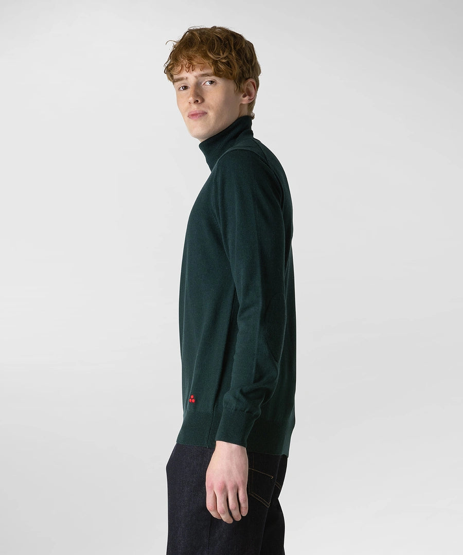 Maglia a Collo Alto Peuterey / Verde - Ideal Moda