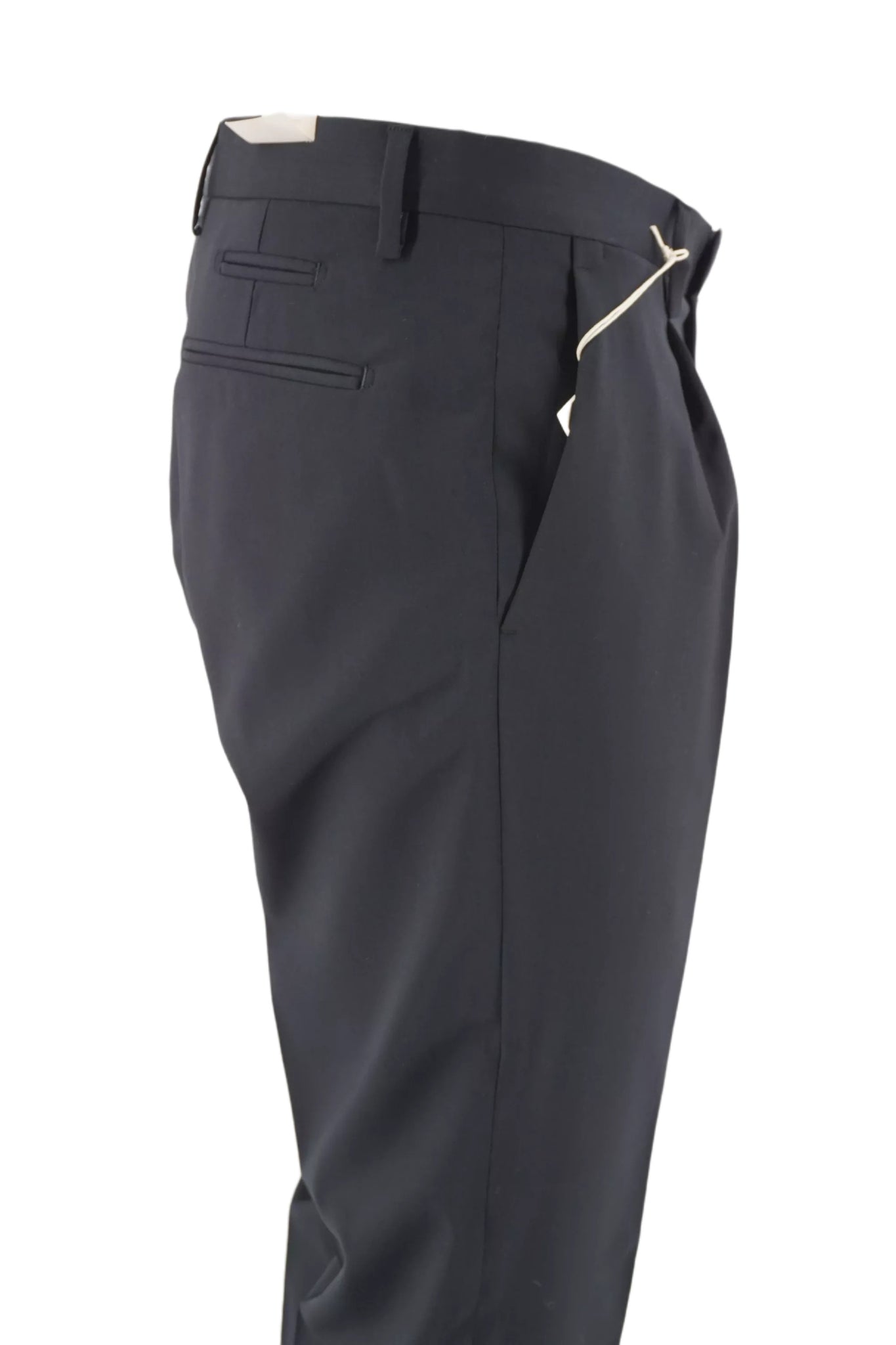 Pantalone in Lana Briglia / Nero - Ideal Moda