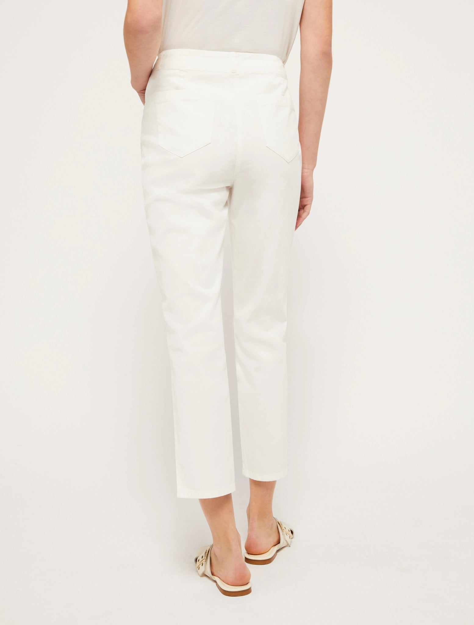 Pantalone Capri Pennyblack / Bianco - Ideal Moda