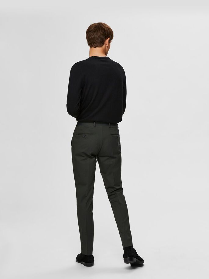 Girocollo in Cotone / Nero - Ideal Moda