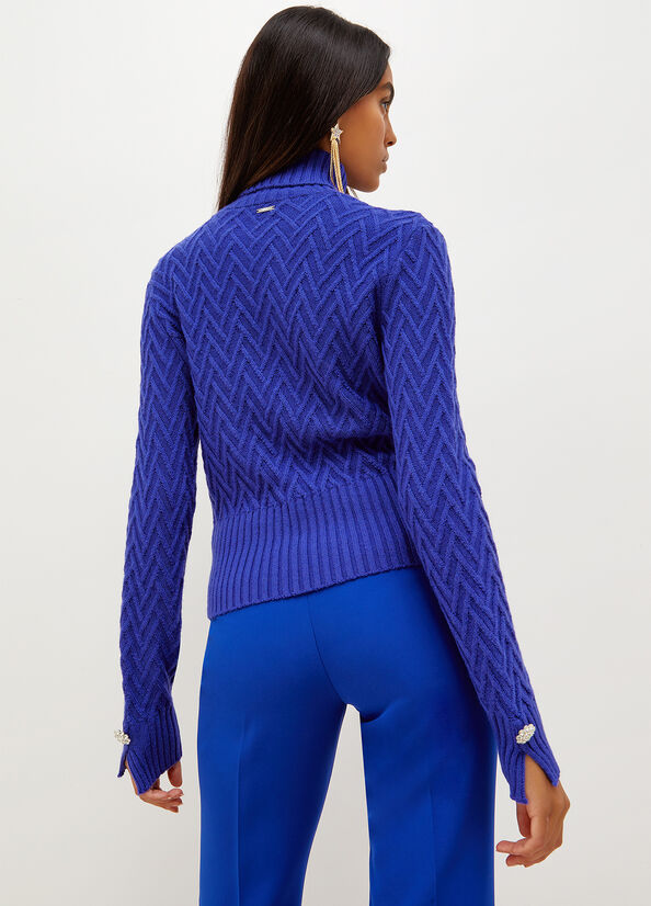 Dolcevita in Misto Lana Liu Jo / Bluette - Ideal Moda