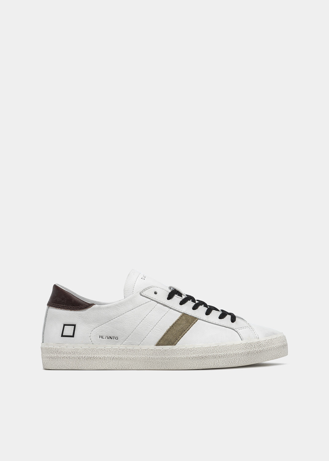 Sneaker DATE in Pelle Hill Low Vintage Calf / Bianco - Ideal Moda