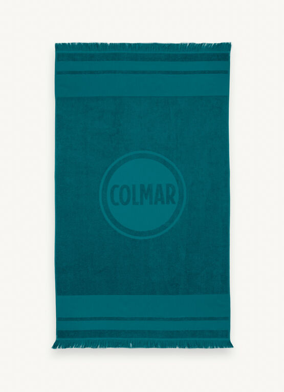 Telo Mare Colmar in Spugna / Verde - Ideal Moda