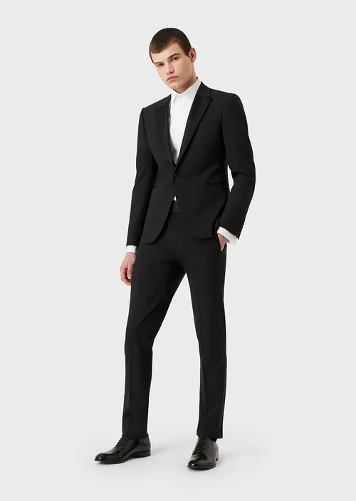 Abito Emporio Armani Smoking / Nero - Ideal Moda