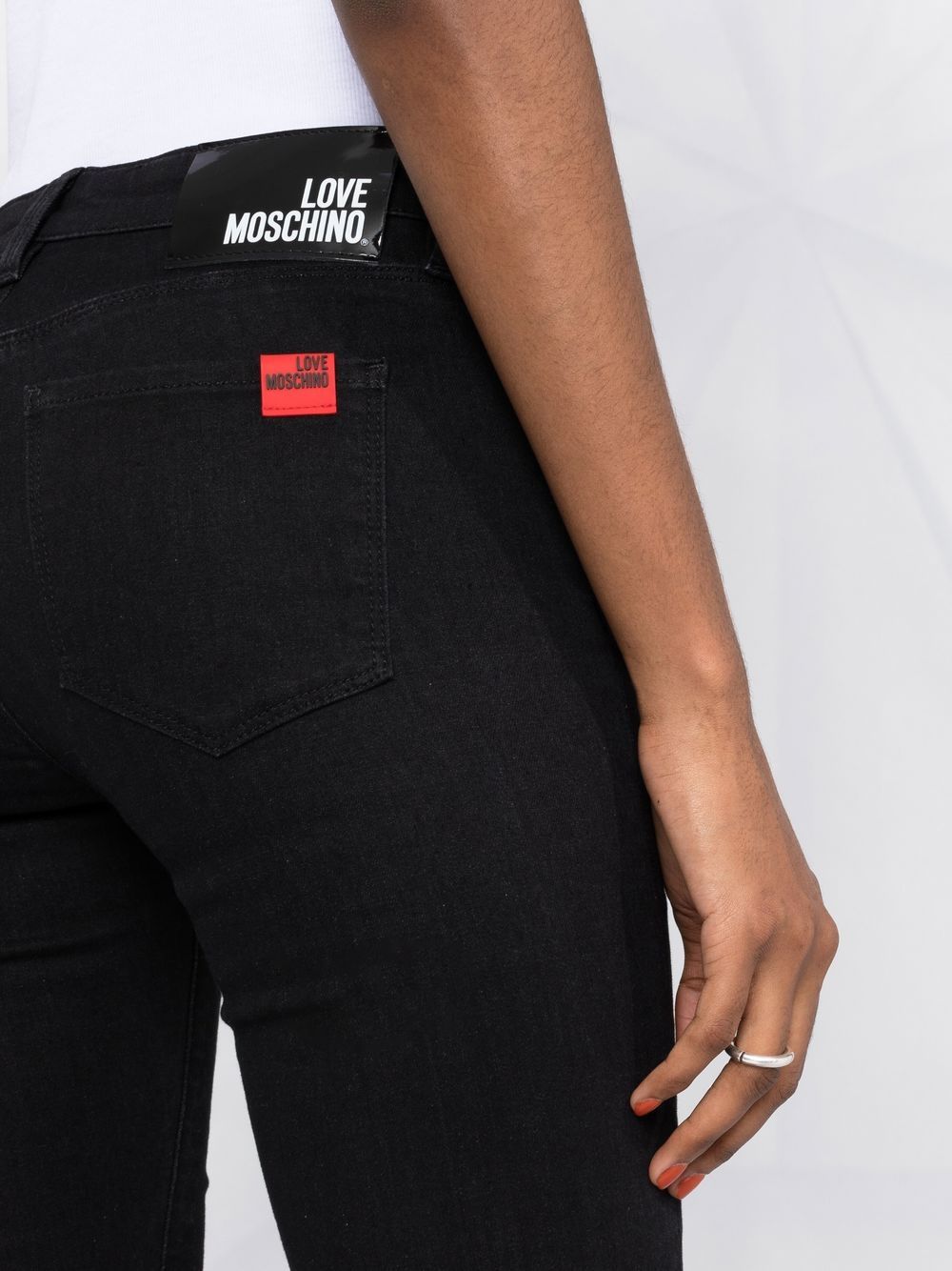 Jeans Skinny Love Moschino / Nero - Ideal Moda