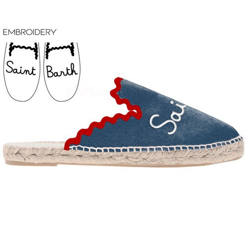 Espadrillas in Tessuto Mc2 Saint Barth / Jeans - Ideal Moda