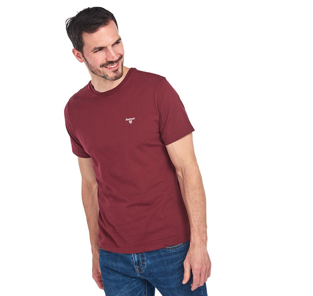 Maglietta Sportiva Barbour / Bordeaux - Ideal Moda