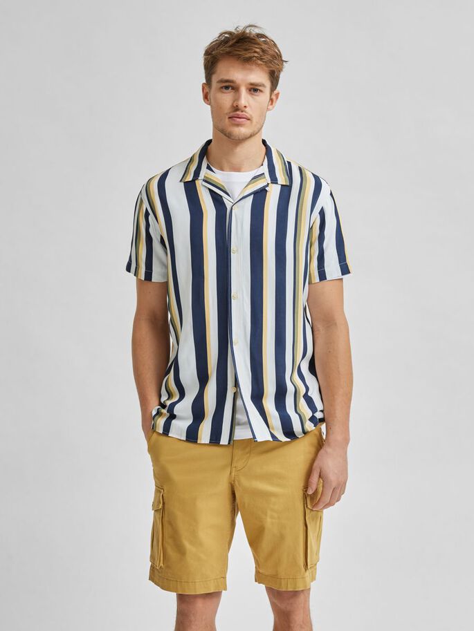 Camicia Collo Cuabano / Bianco - Ideal Moda