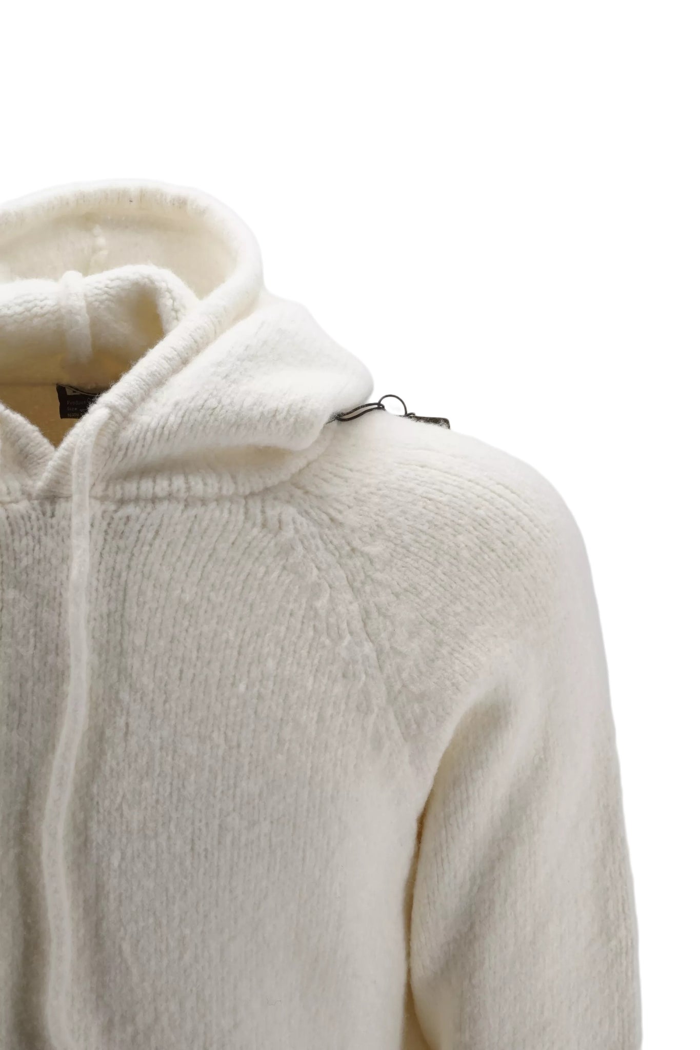 Maglia con Cappuccio Blauer / Bianco - Ideal Moda