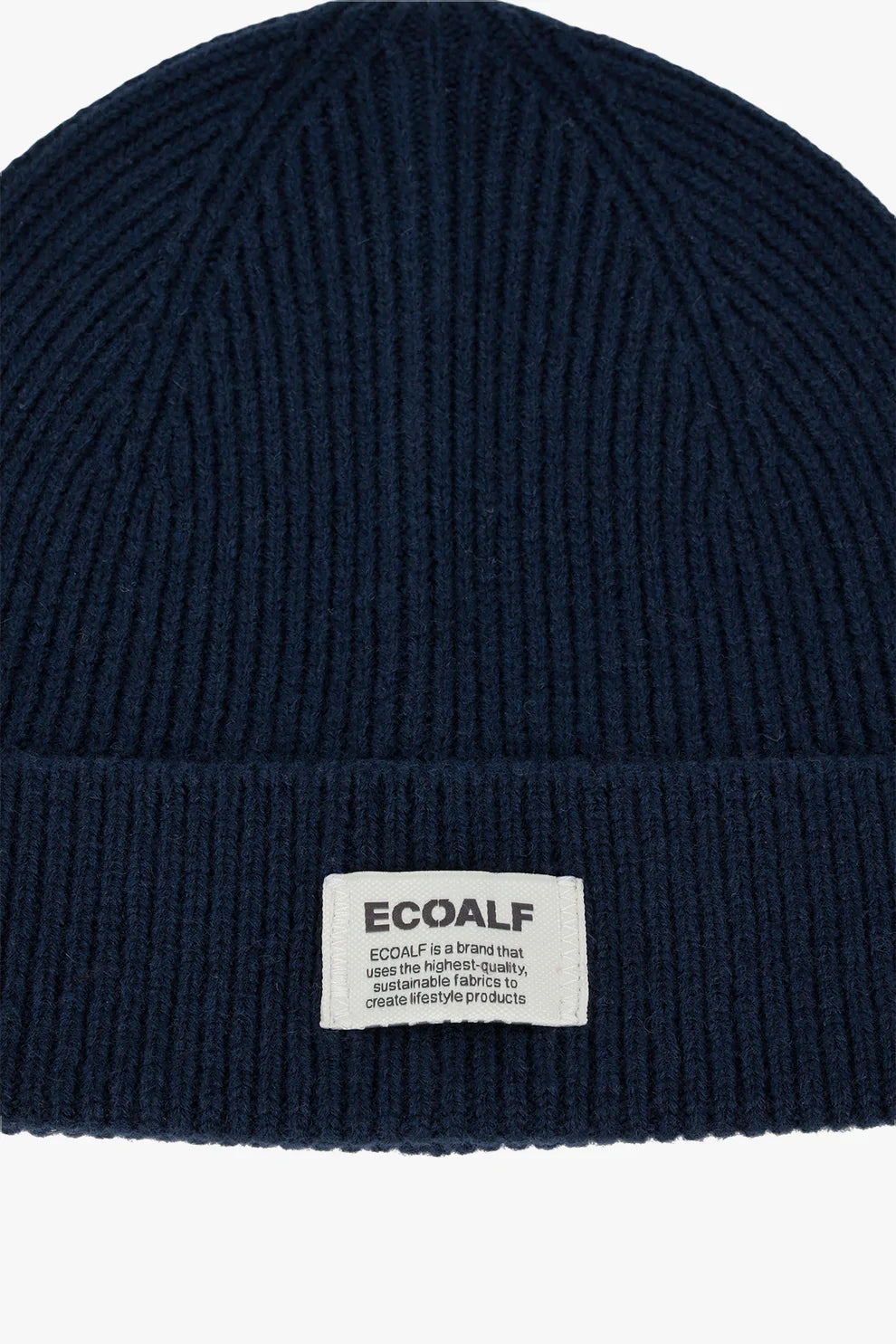 Cappello in Lana con Logo Ecoalf / Blu - Ideal Moda
