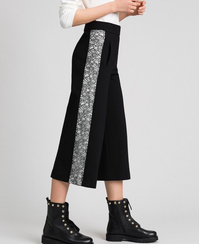 TP2097-PANTALONE / Nero - Ideal Moda