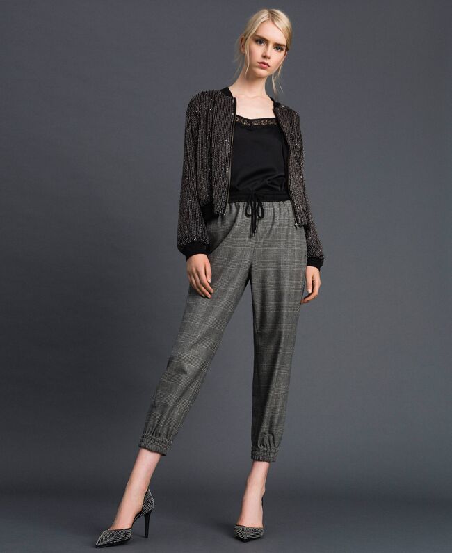 TT2441-PANTALONE / Grigio - Ideal Moda