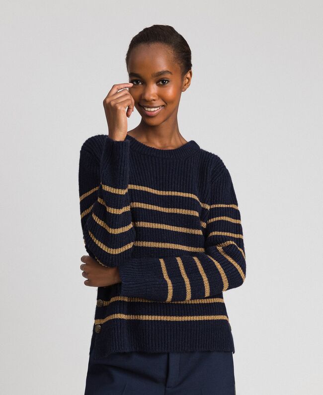 TT3360-MAGLIA / Blu - Ideal Moda