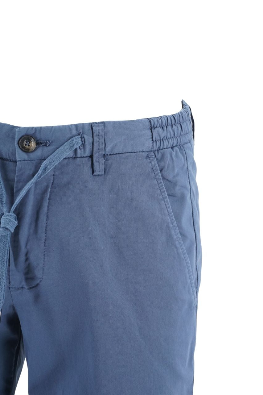 Pantaloncino con Elastico Briglia / Blu - Ideal Moda