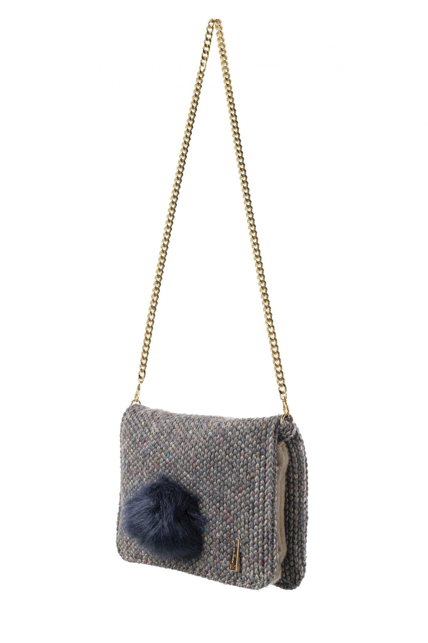 Borsa a Spalla La Milanesa / Grigio - Ideal Moda