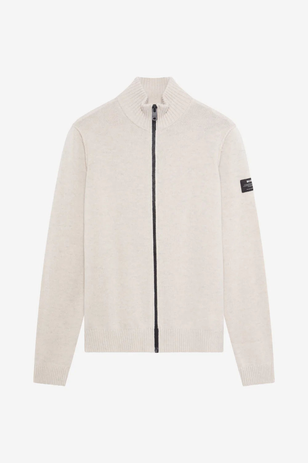 Maglia con Zip Ecoalf / Beige - Ideal Moda