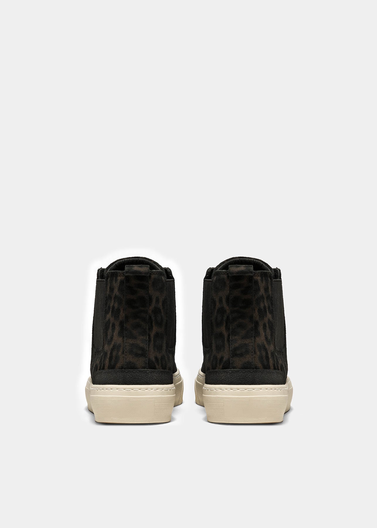 Sneaker DATE Sonica High Animalier / Bianco - Ideal Moda