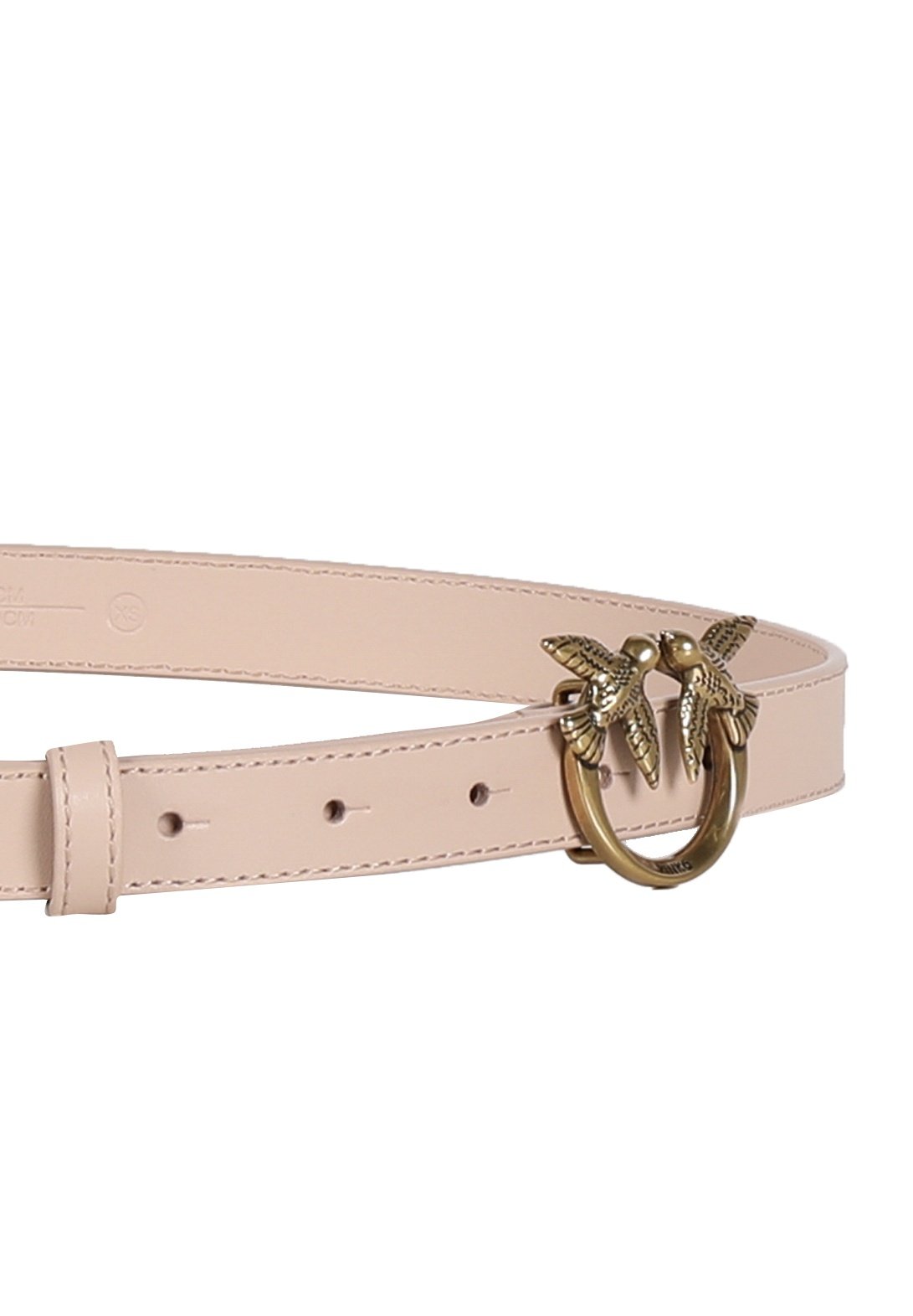 Cintura Sottile Pinko Love Birds / Cipria - Ideal Moda