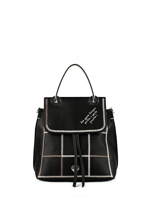 Zaino Gardenia Le Pandorine / Nero - Ideal Moda