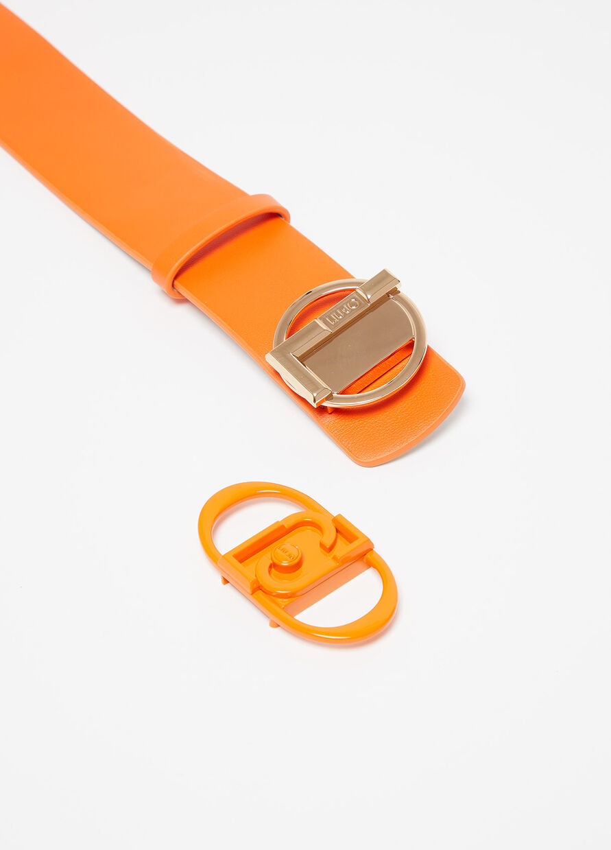Cintura con Logo Liu Jo / Arancione - Ideal Moda