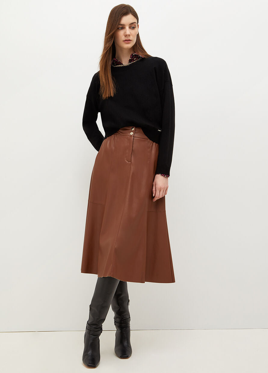 Maglia con Dettaglio Liu Jo / Nero - Ideal Moda