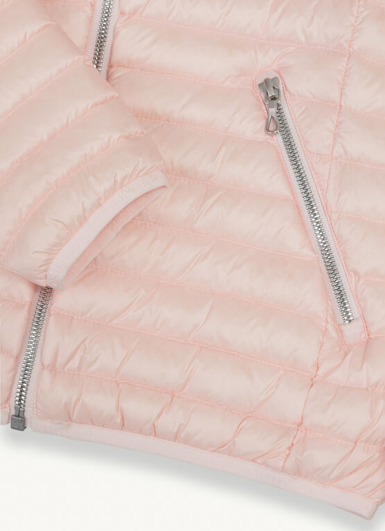 Piumino da Donna con Cappuccio Colmar / Rosa - Ideal Moda