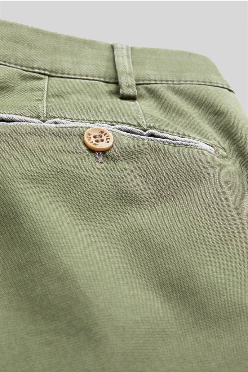 Pantalone Meyer Regular Fit / Verde - Ideal Moda