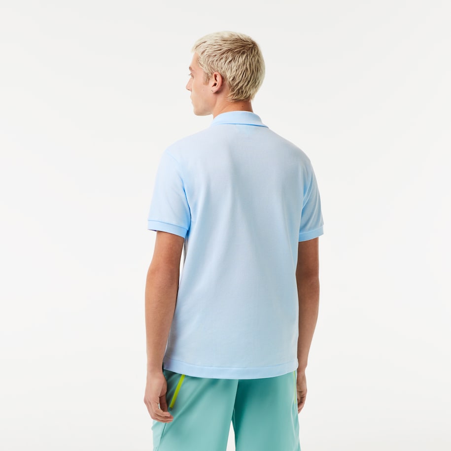 Polo 12.12 con Logo Lacoste / Celeste - Ideal Moda