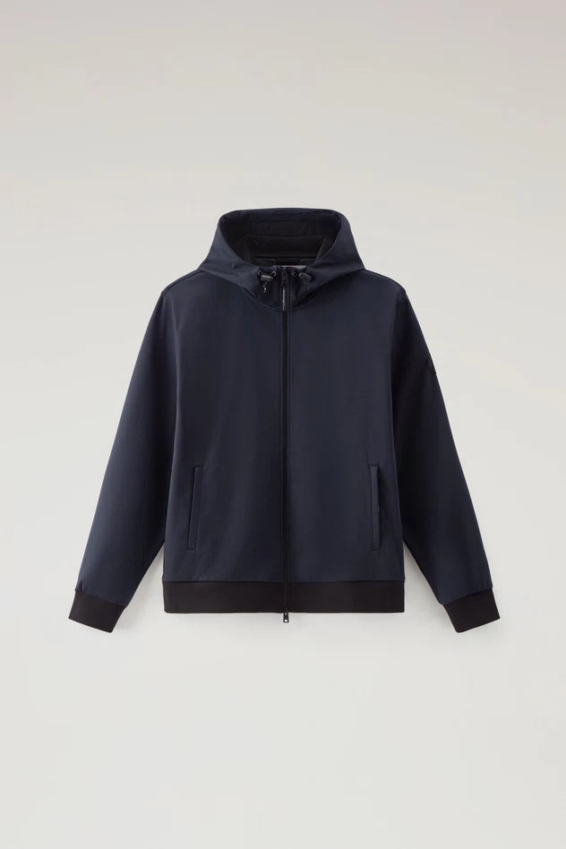 Giacca a Vento in Nylon Woolrich / Blu - Ideal Moda