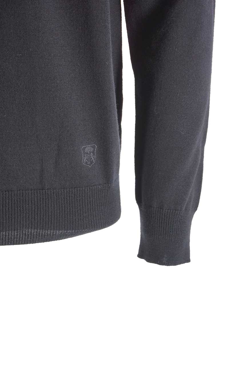 Maglia Corneliani a Collo Alto / Nero - Ideal Moda