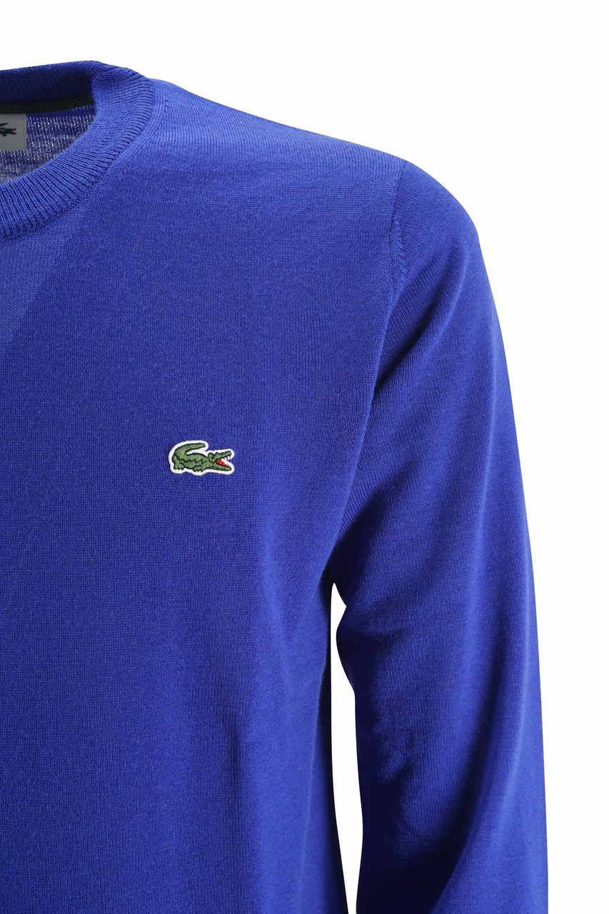 Maglia Lacoste Girocollo / Blu - Ideal Moda