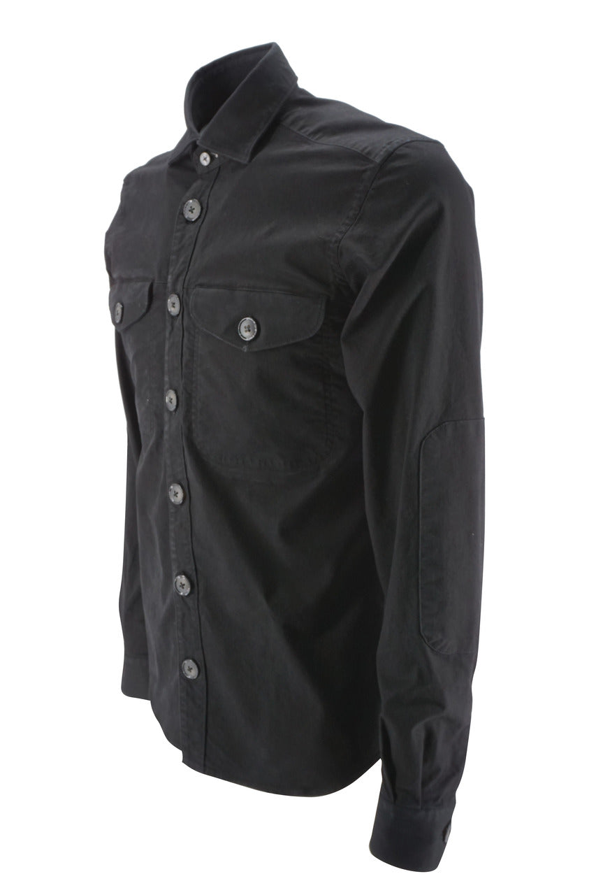 Camicia in Cotone Doppio  / Nero - Ideal Moda
