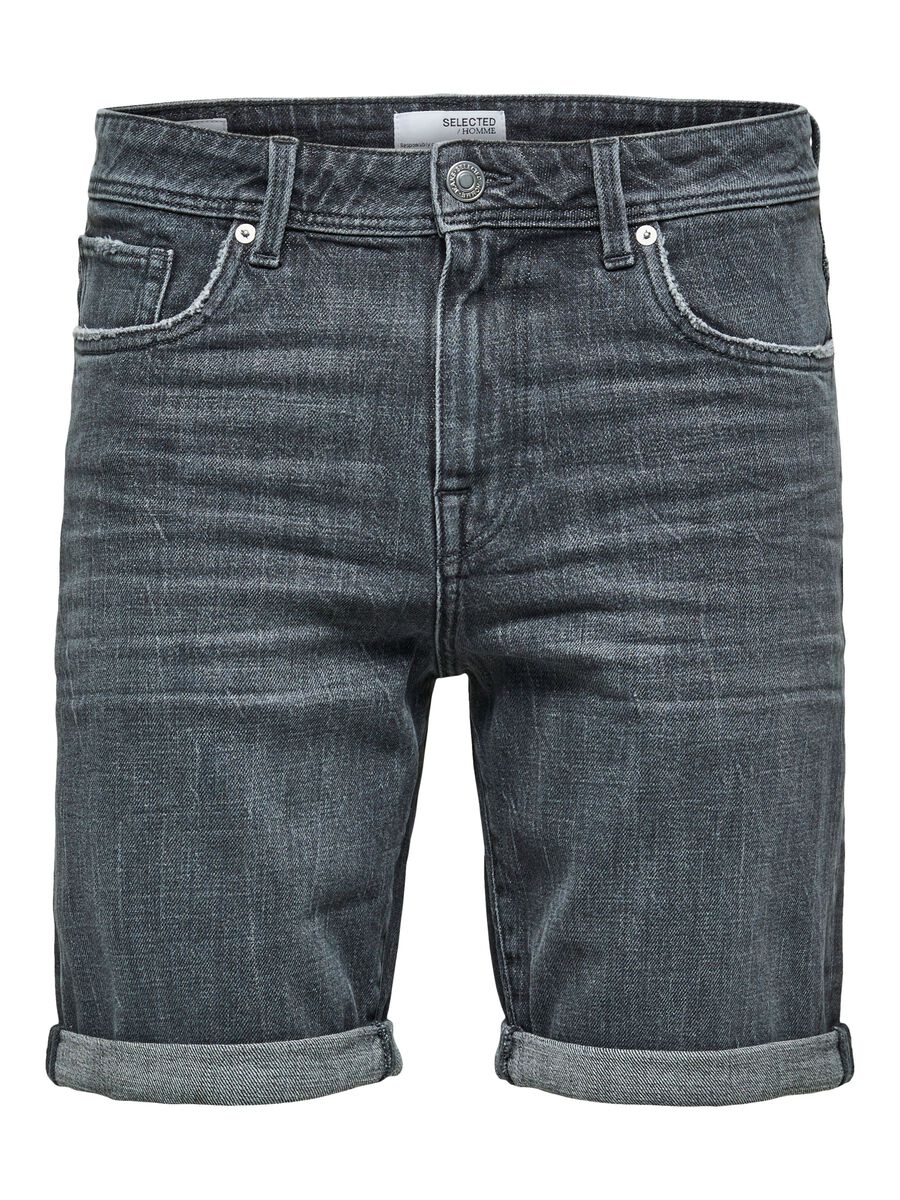 Pantaloncino in Denim Selected / Grigio - Ideal Moda