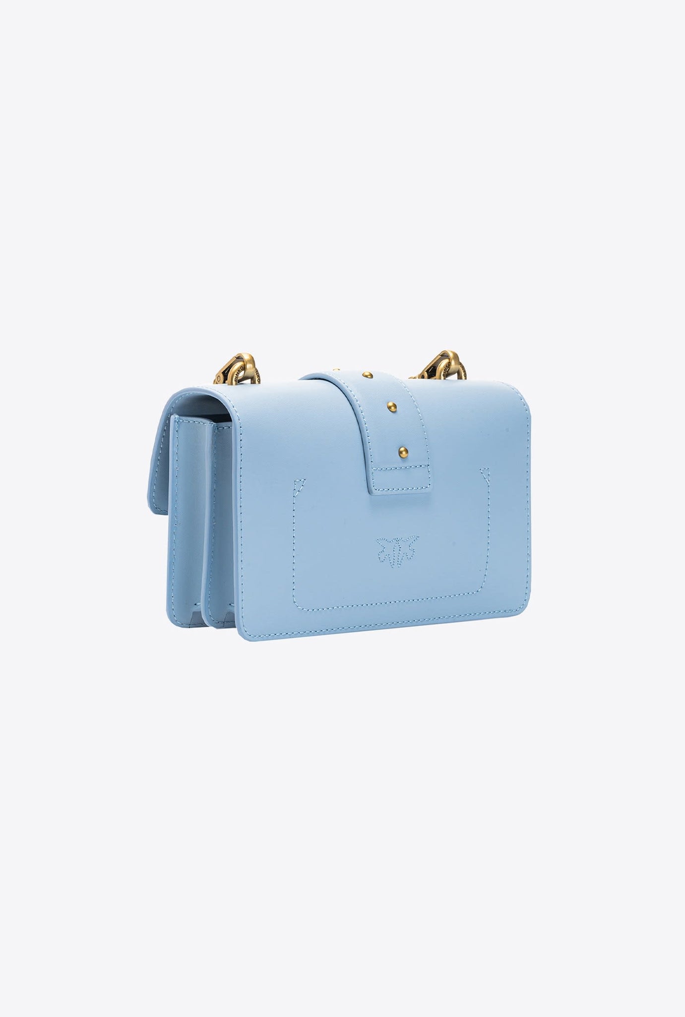 Borsa Pinko Love Mini Icon / Azzurro - Ideal Moda