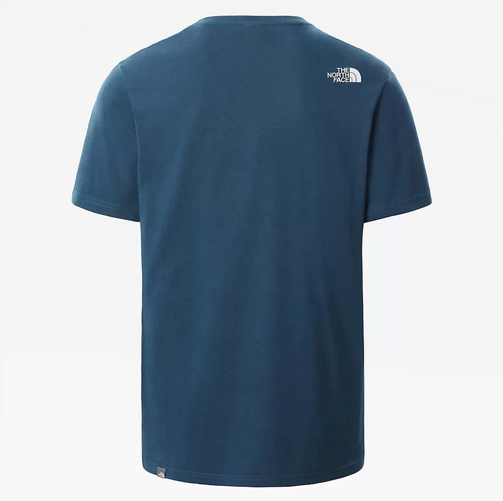 T-Shirt Uomo Mountain Line / Blu - Ideal Moda