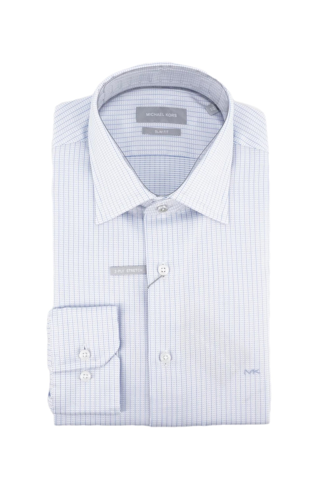 Camicia a Fantasia Michael Kors / Celeste - Ideal Moda
