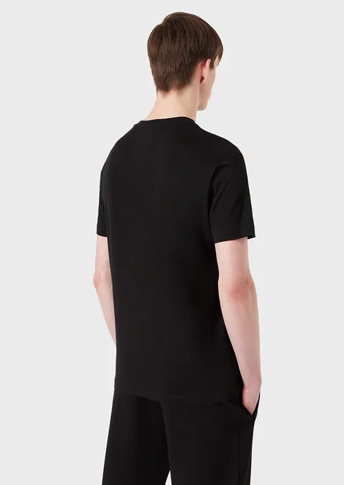 T-Shirt Emporio Armani 2 Pack / Nero - Ideal Moda