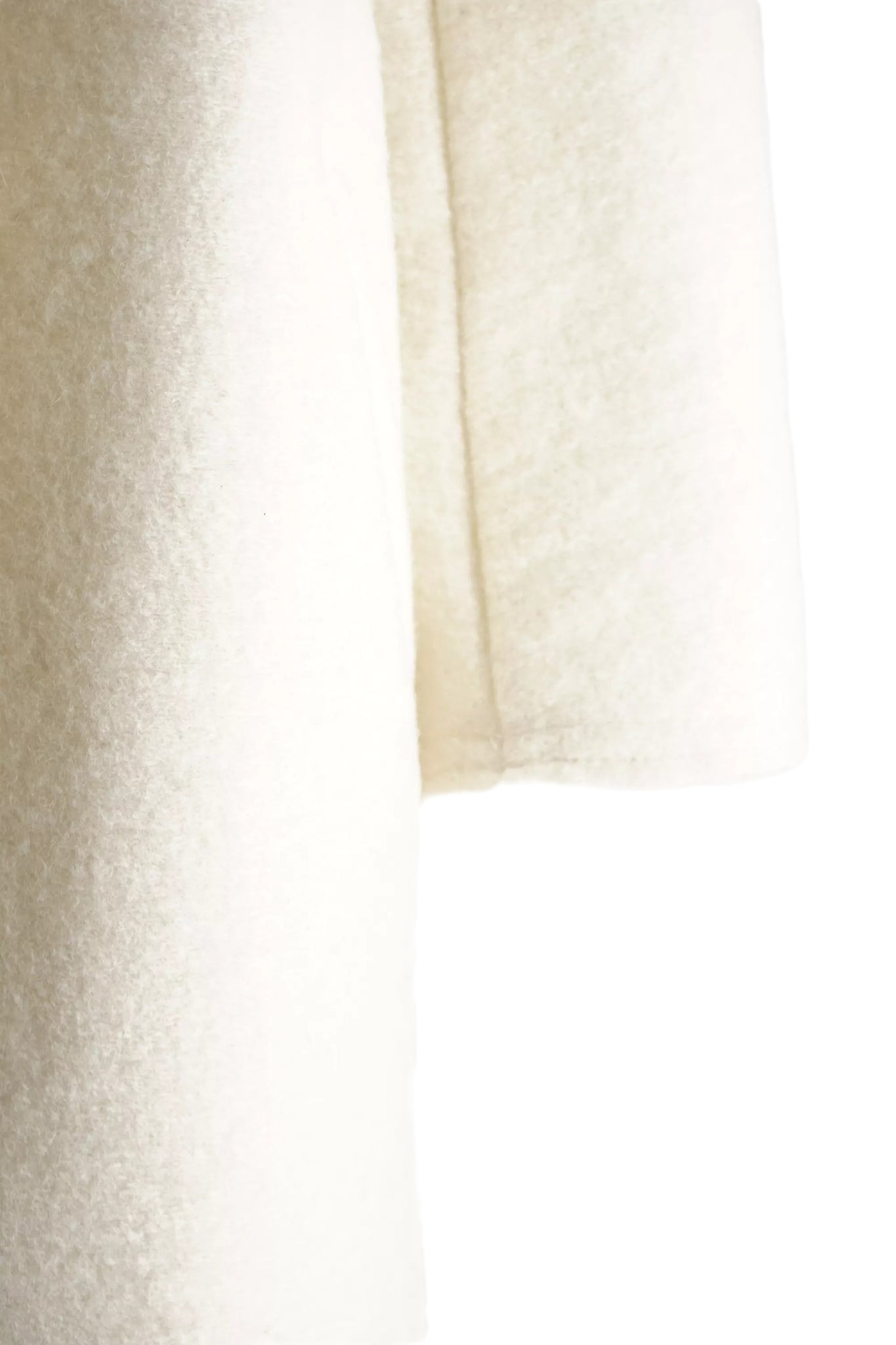 Cappotto Lungo Sfoderato / Bianco - Ideal Moda