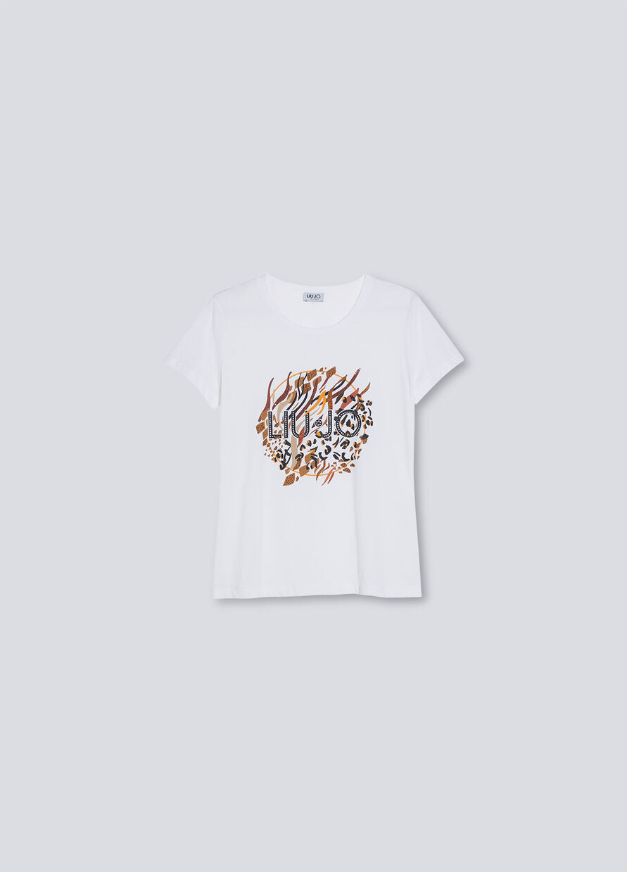 T-Shirt Liu Jo / Bianco - Ideal Moda