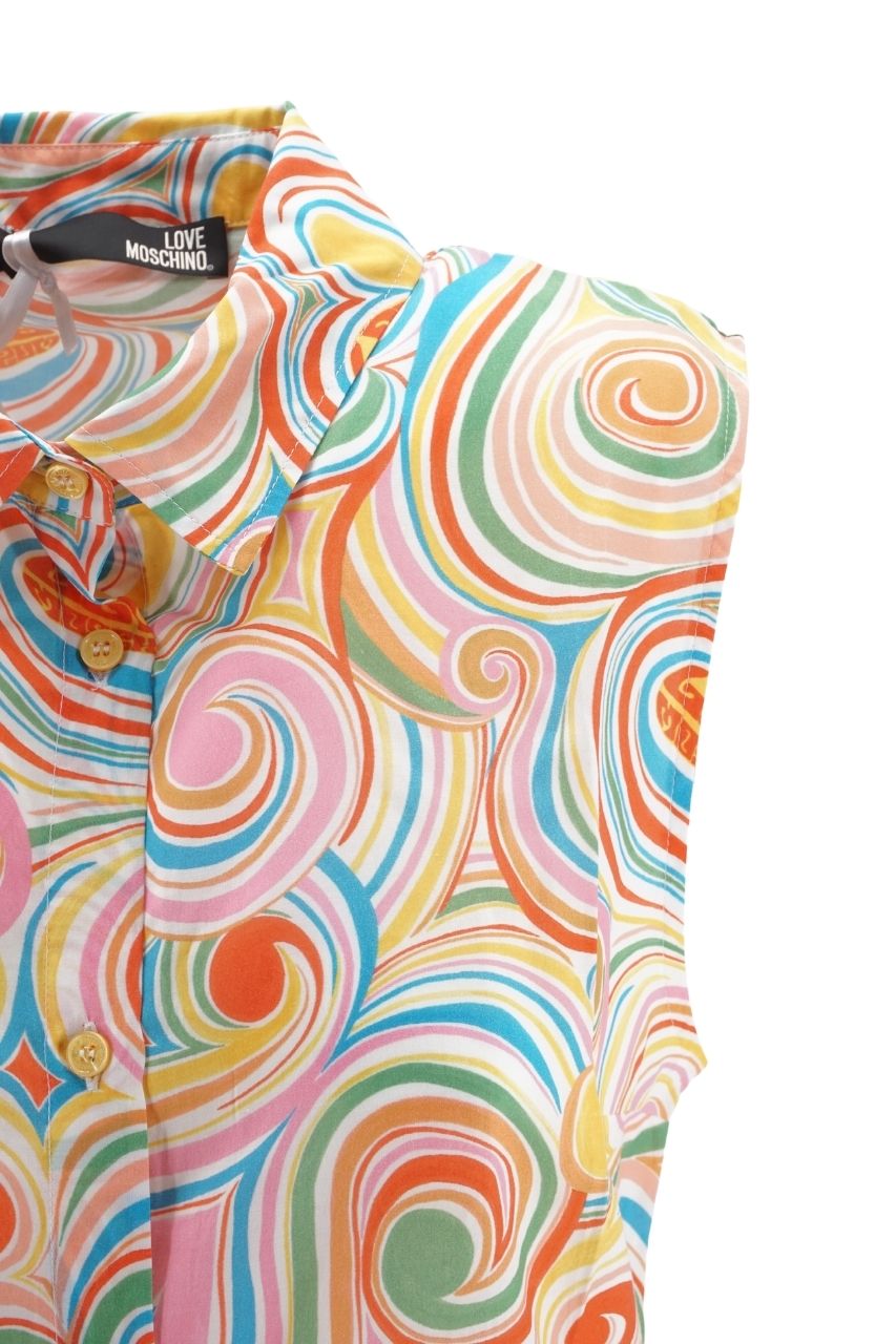 Camicia Love Moschino Multicolor / Multicolor - Ideal Moda