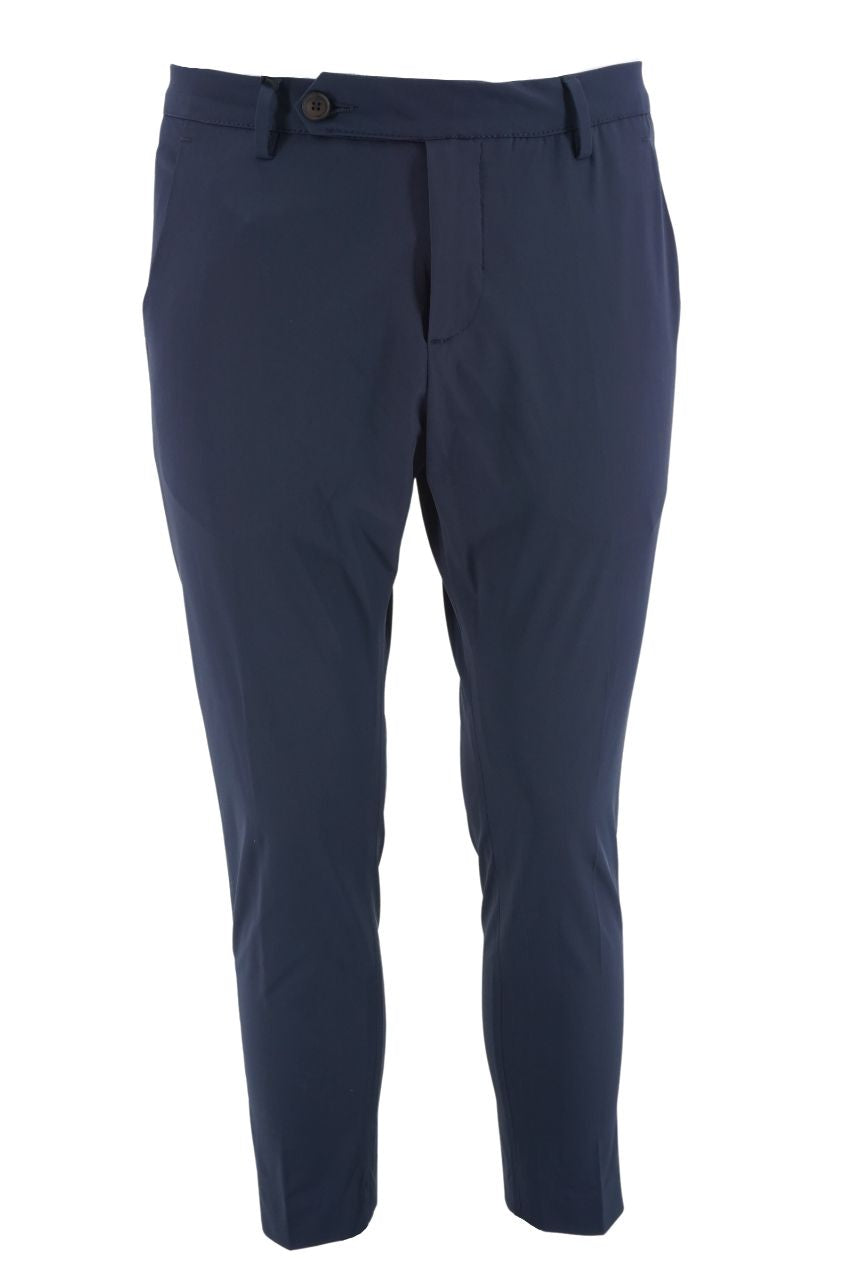 Pantalone in Tessuto Tecnico / Blu - Ideal Moda