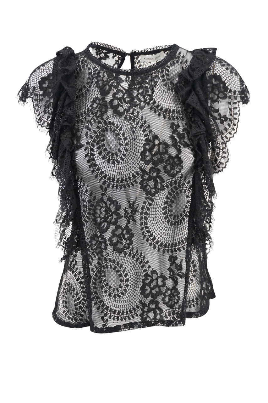 Blusa bayo / Nero - Ideal Moda