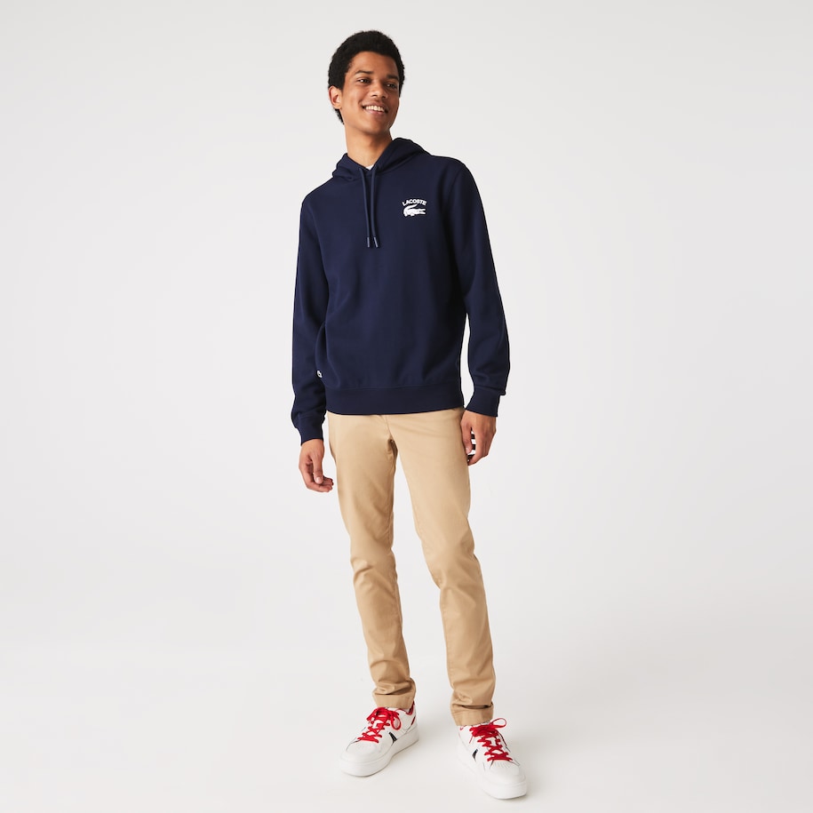 Felpa con Logo Lacoste / Blu - Ideal Moda