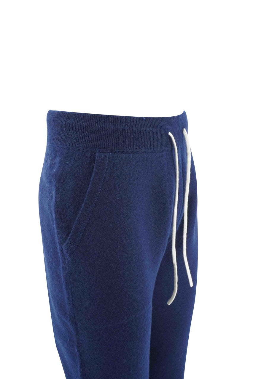 Pantalone Mc2 Saint Barth in Maglia / Blu - Ideal Moda