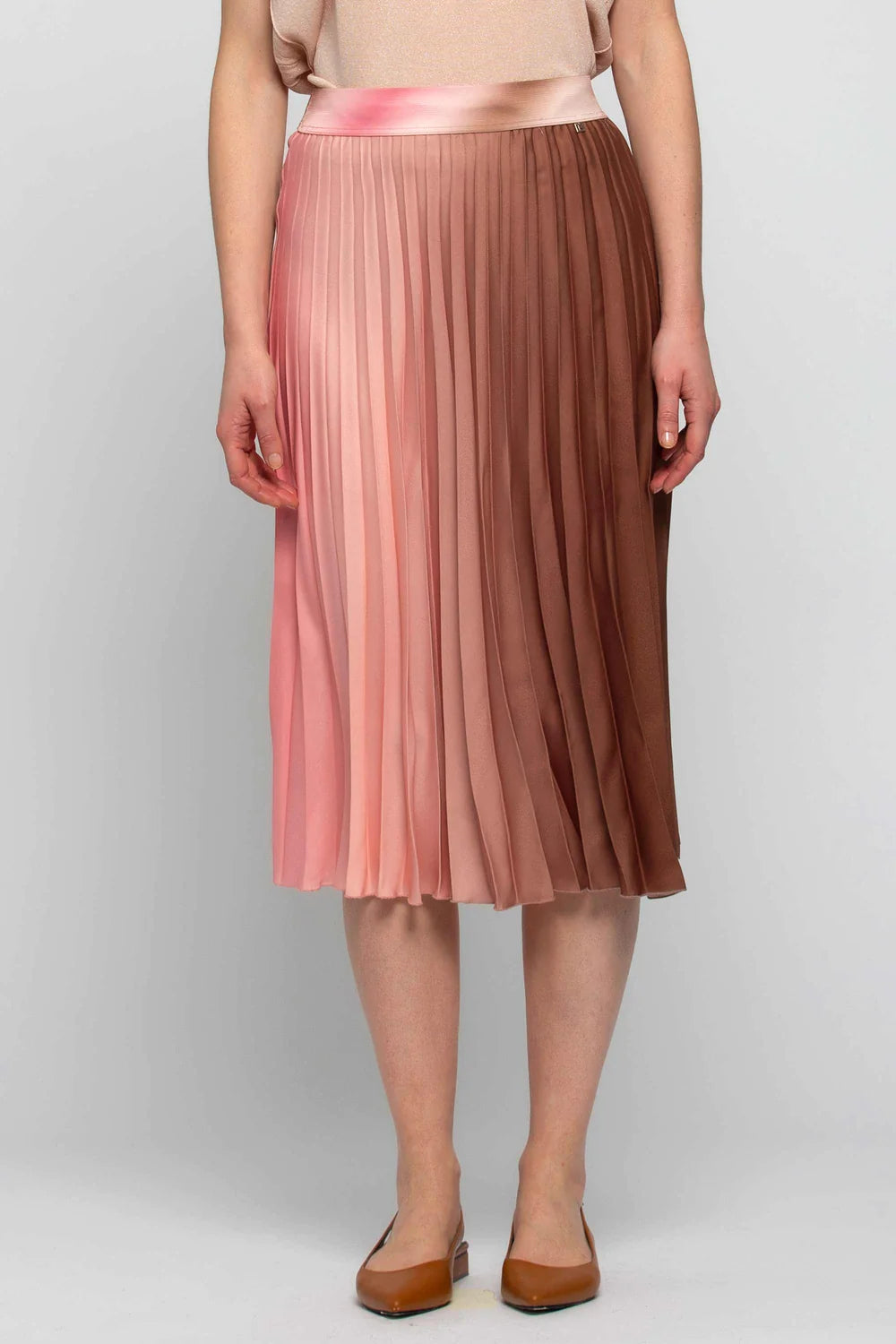 Gonna Plissettata Kocca / Rosa - Ideal Moda